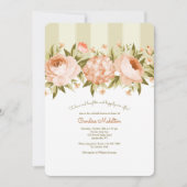 Bloomende Rozen en Vrijgezellenfeest van Hydrangea Kaart (Voorkant)