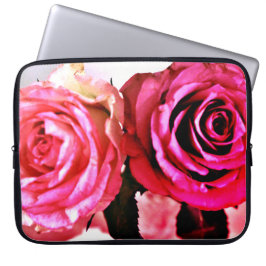 Bloomende Rozen Laptop Sleeve