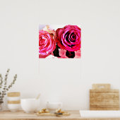Bloomende Rozen Poster (Keuken)