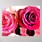 Bloomende Rozen Poster (Voorkant)