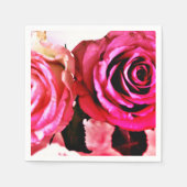 Bloomende Rozen Servet (Voorkant)