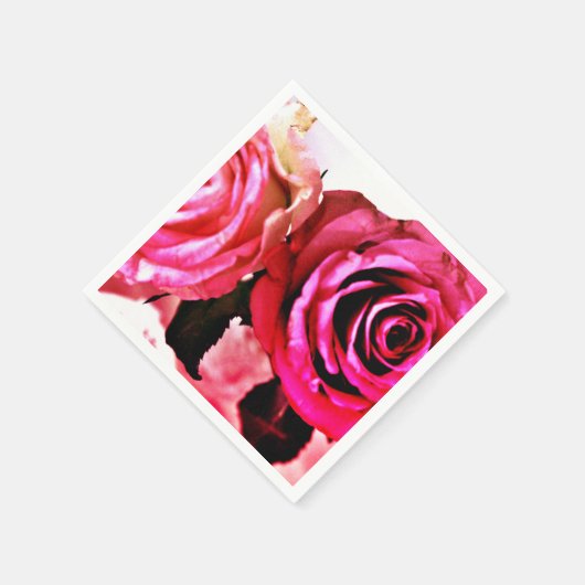 Bloomende Rozen Servet (Hoek)