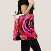 Bloomende Rozen Tote Bag (Dichtbij)