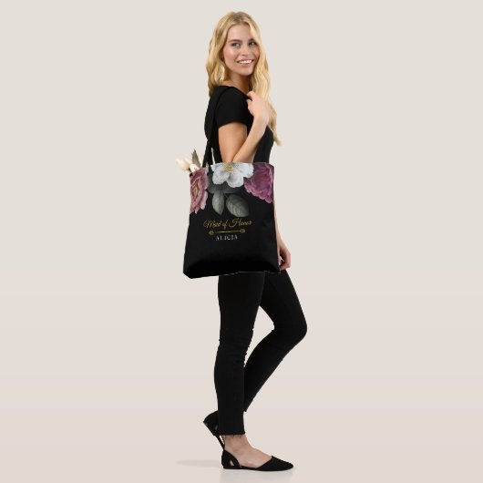 Bloomende Rozen Tote Bag (Op model)