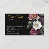 Bloomende Rozen Visitekaartje (Achterkant)