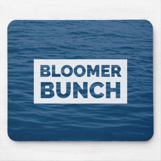 Bloomer Bunch Mousepad Muismat (Voorkant)