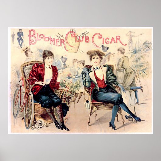Bloomer Club Cigar Poster (Voorkant)