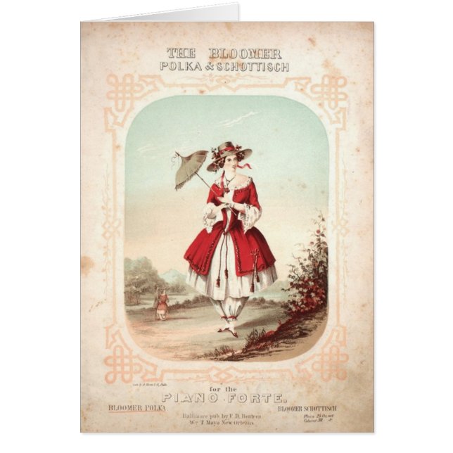 Bloomer Polka Card (Voorkant)