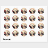Bloomer sigaar club ronde sticker (Vel)