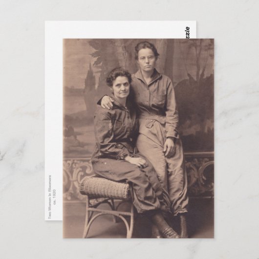 Bloomers Briefkaart (Voorkant / Achterkant)