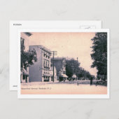 Bloomfield Ave., Montclair NJ 1906  Briefkaart (Voorkant / Achterkant)