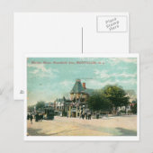 Bloomfield Ave., Montclair NJ 1908  Briefkaart (Voorkant / Achterkant)