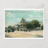 Bloomfield Ave., Montclair NJ 1908  Briefkaart (Voorkant)
