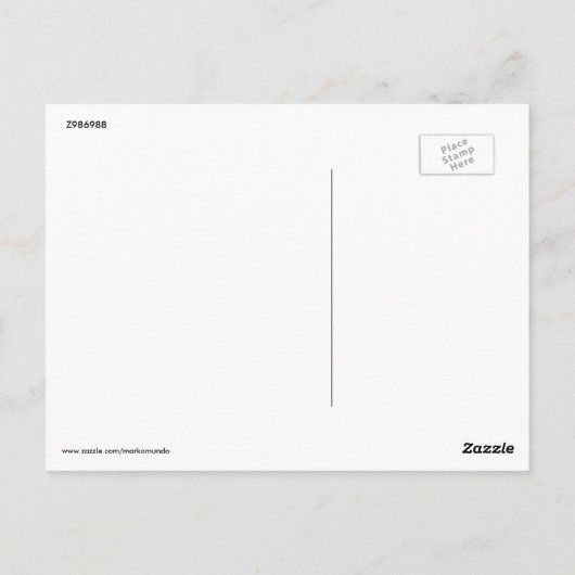 Bloomfield Ave., Montclair NJ 1908  Briefkaart (Achterkant)