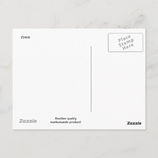 Bloomfield Ave., Montclair NJ  Briefkaart (Achterkant)