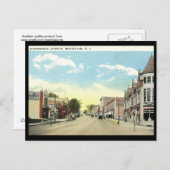 Bloomfield Ave., Montclair NJ  Briefkaart (Voorkant / Achterkant)