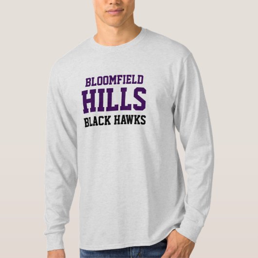 Bloomfield Hills High School T-shirt (Voorkant)