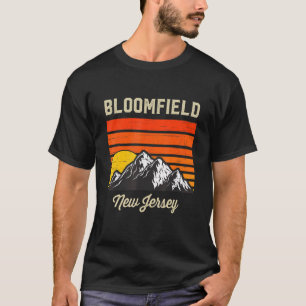 Bloomfield New Jersey Hometown City State Usa T-shirt
