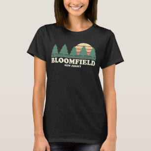 Bloomfield NJ  Throwback Retro 70's T-shirt