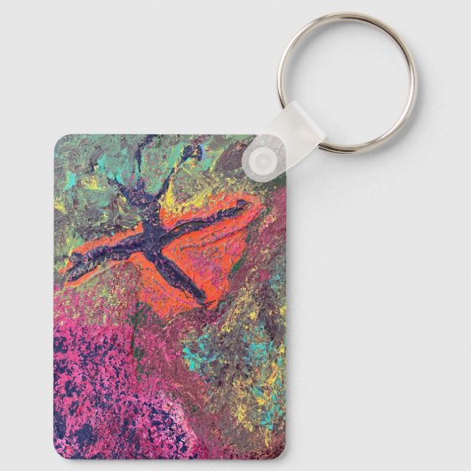 Bloomfusion sleutelhanger (Achterkant)