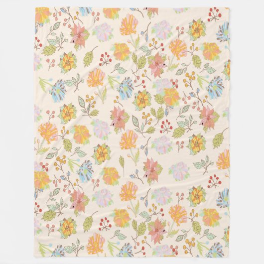  Bloomies Blanket Fleece Deken (Voorkant)