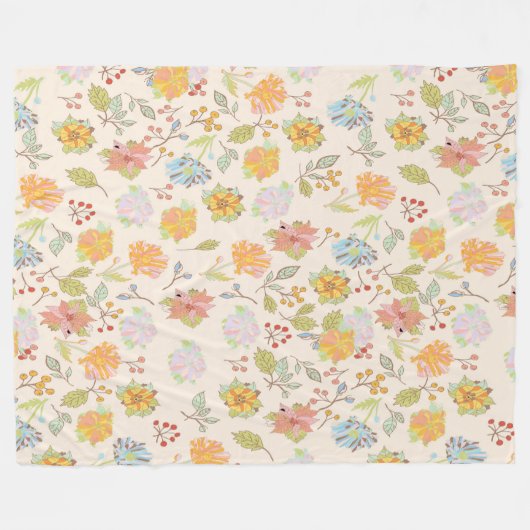  Bloomies Blanket Fleece Deken (Voorkant (Horizontaal))