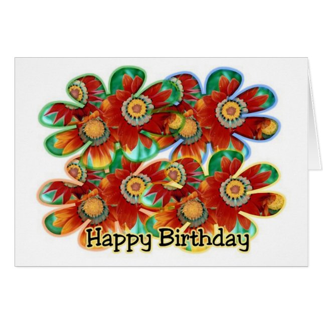 Bloomin Birthday (Voorkant Horizontaal)