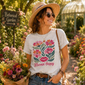 Bloomin' Gelukkig Tri-Blend Shirt