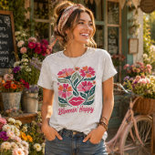 Bloomin' Gelukkig Tri-Blend Shirt