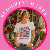 Bloomin' Gelukkig Tri-Blend Shirt
