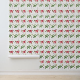 Bloomin' Gorgeous: Retro Pink Rose Revival Behang