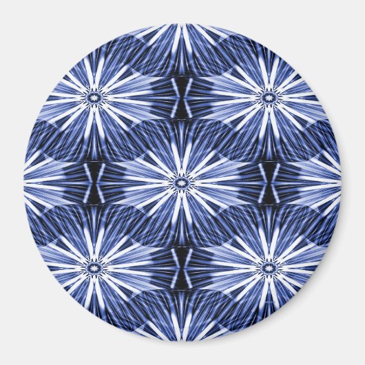 Bloomin' in Blue...... Magneet (Voorkant)