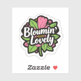 Bloomin Prachtige Tuin Bloem Sticker