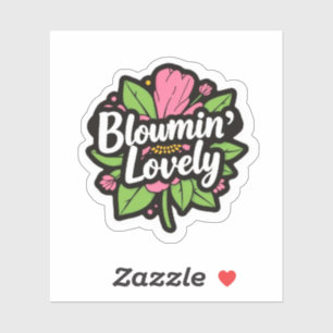 Bloomin Prachtige Tuin Bloem Sticker