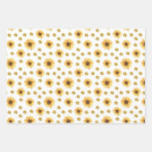 Bloomind sunflowers in the garden inpakpapier vel (Voorkant 2)