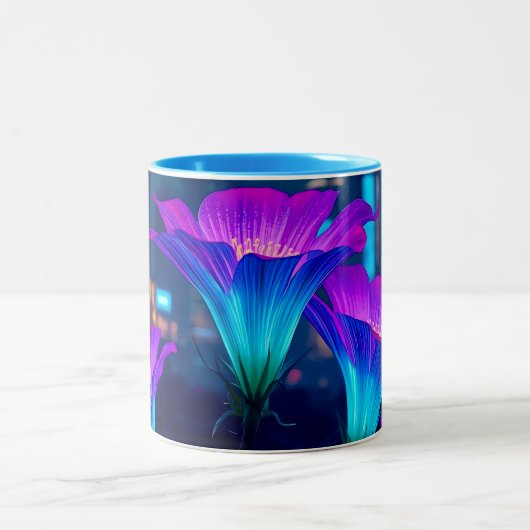 Bloominescent Tweekleurige Koffiemok (Center)