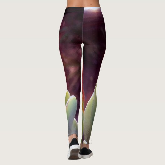 Blooming Agave Leggings (Achterkant)