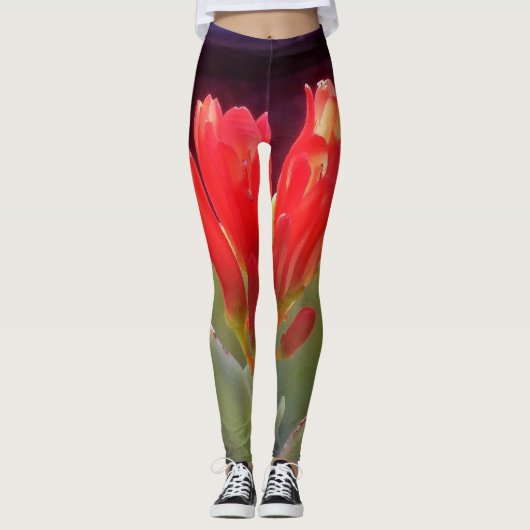 Blooming Agave Leggings (Voorkant)