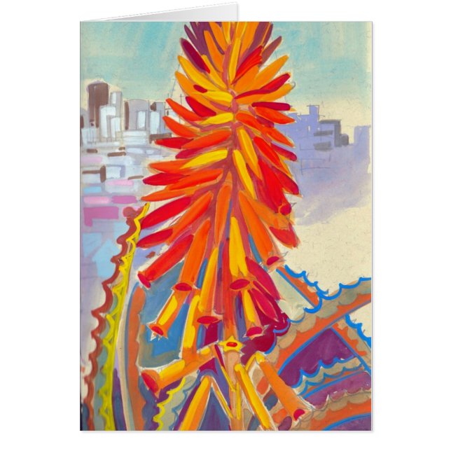 Blooming Aloe (Voorkant)