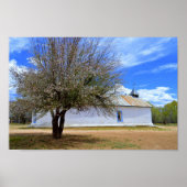 Blooming Apple Tree, Sangre De Cristo Chapel, N.M. Poster (Voorkant)
