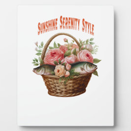 🌿 Blooming Basket Charm 🌿 Fotoplaat