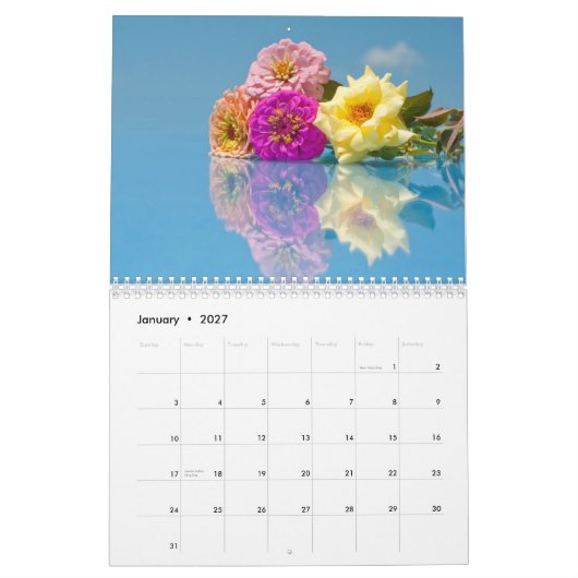 Blooming Beauties-agenda Kalender (Jan 2027)