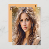 Blooming Beauty Briefkaart (Voorkant / Achterkant)