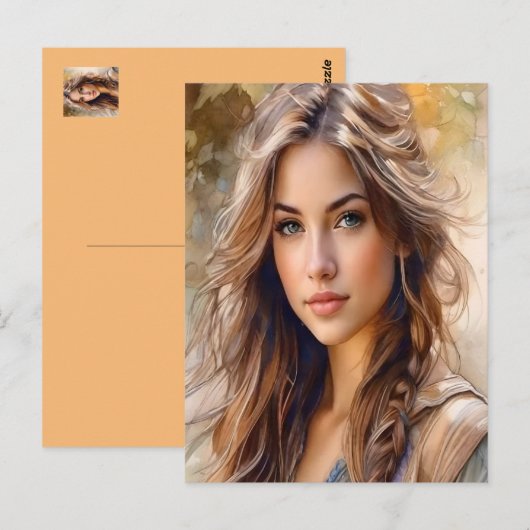 Blooming Beauty Briefkaart (Voorkant / Achterkant)