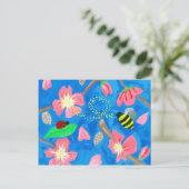 Blooming Beauty Briefkaart (Staand voorkant)