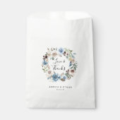 Blooming Beauty | Gepersonaliseerd huwelijk Dank u Bedankzakje (Voorkant)