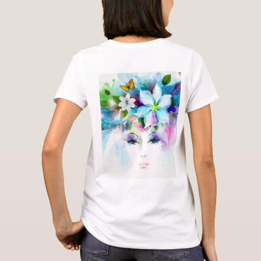 Blooming Beauty T-shirt (Achterkant)