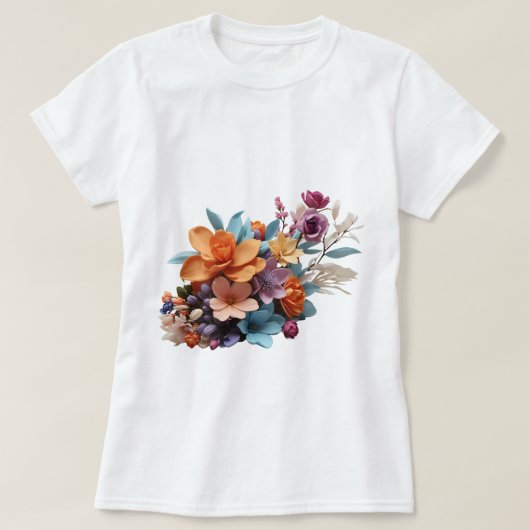 Blooming Beauty T-shirt (Design voorkant)