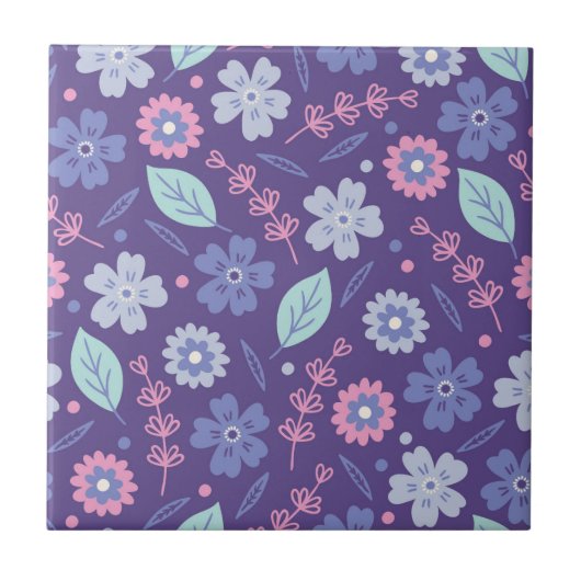 Blooming Beauty - Tegeltje (Voorkant)