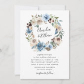 Blooming Beauty | Uitnodiging voor Floral Wedding (Voorkant)